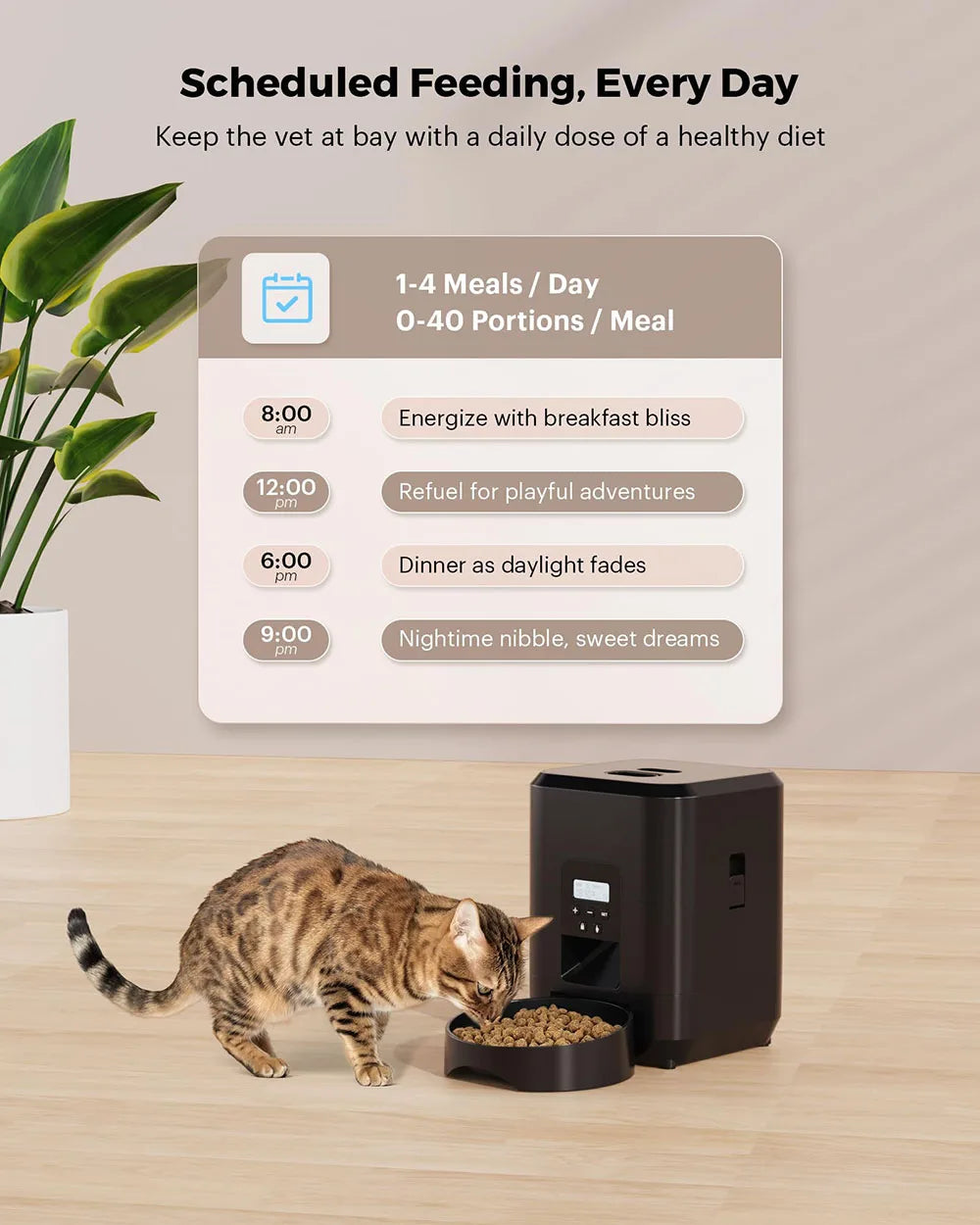 Smart Automatic Pet Food Dispenser